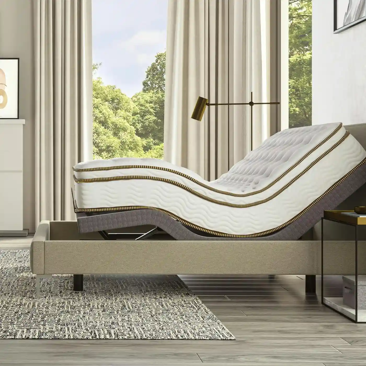 Zenhaven® Latex Mattress with responsive natural latex and two distinct comfort sides