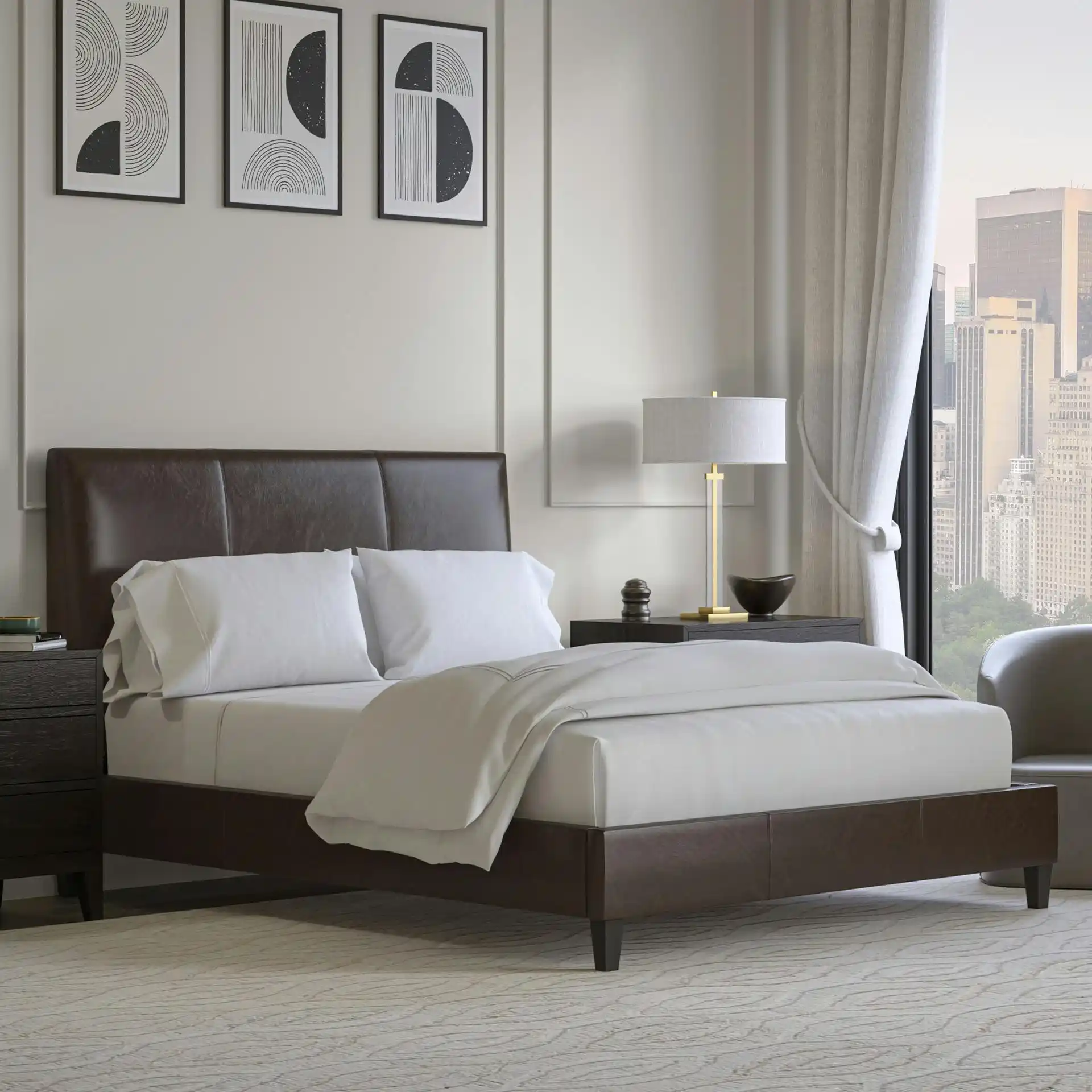 Zenhaven® Latex Mattress layered construction featuring responsive natural latex and breathable materials
